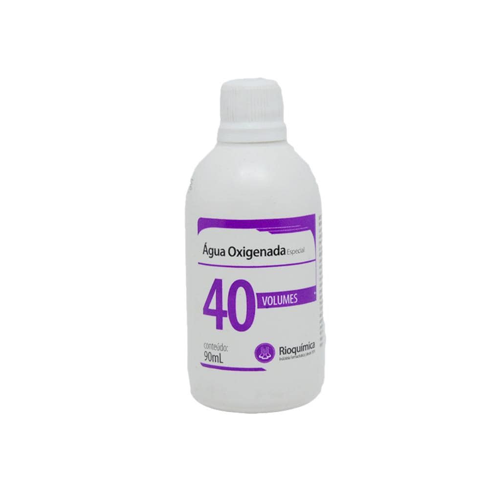 ÁGUA OXIGENADA CREMOSA 40VOL. 90ML – RIOQUÍMICA – 1041 – Distribuidora