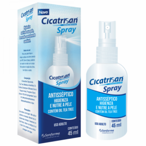 Antisséptico Cicatrisan Spray 45ml SANFARMA - 1002