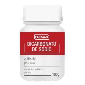 Bicarbonato de Sódio Pote FARMAX 100gr - 2120