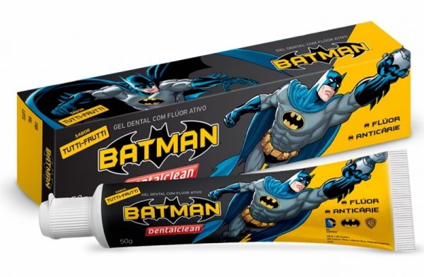 Gel Dental Inf. Sem Fluor Batman 50g - 1764