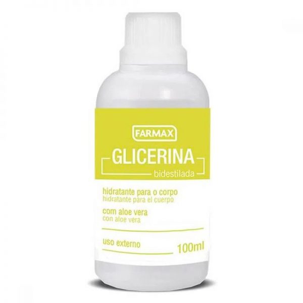 Glicerina 100ml Bi-Destilada Farmax - 1884