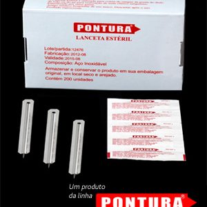 Lanceta Desc. Agulha P/Lancetador C/100 Cral - 0216