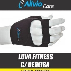 Luva Musculação Com Dedeira Alivio G - 2075